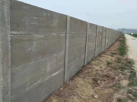 济阳围墙工程案例